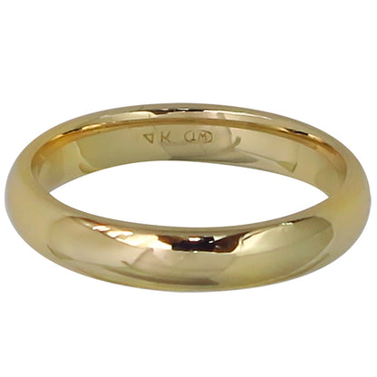 4mm  Gold Wedding Band