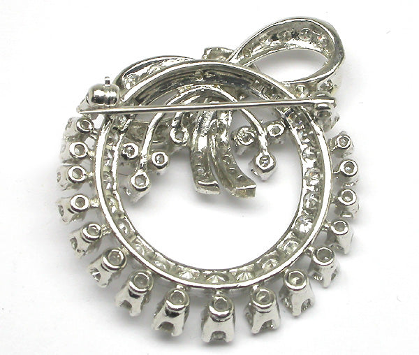 5.50ct Platinum Diamond Pin