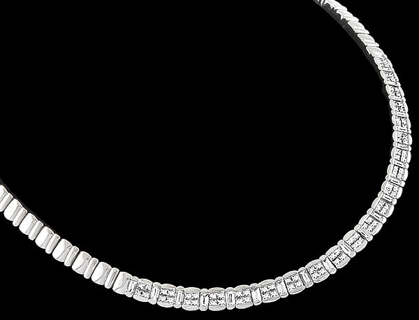 5.90ct Diamond Necklace