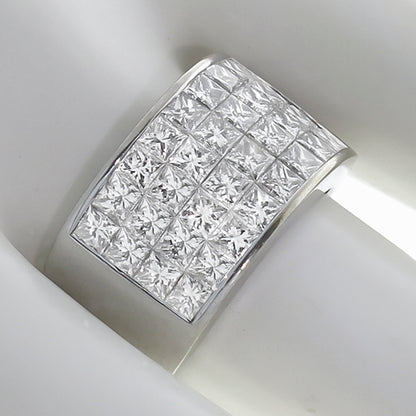 5.92ct Diamond Gold Ring and Earrings Set