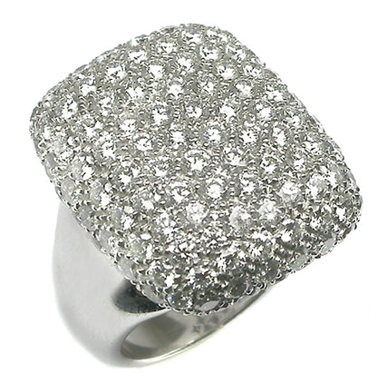 6ct Diamond 18k White Gold  Ring