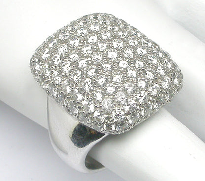 6ct Diamond 18k White Gold  Ring