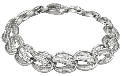 7.00ct Diamond 14k Gold Bracelet