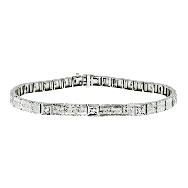 Antique 0.25ct Diamond  Bracelet