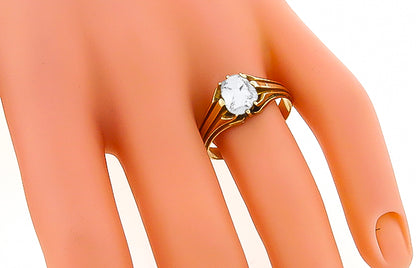 Antique 0.50ct Diamond Ring