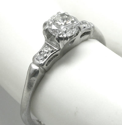 Antique 0.60ct Diamond Engagement Ring
