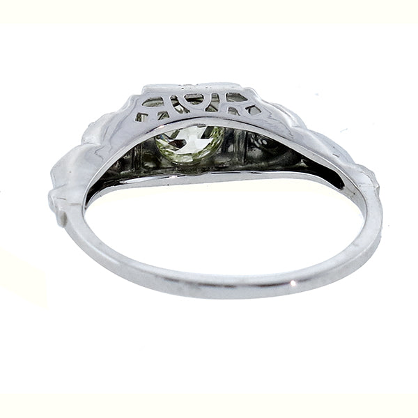 Antique 0.60ct Diamond Engagement Ring