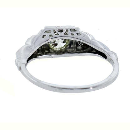 Antique 0.60ct Diamond Engagement Ring