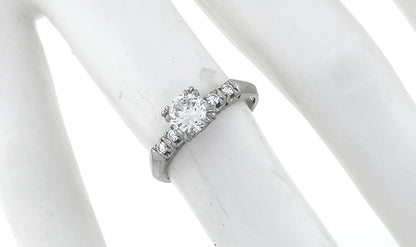 Antique 0.72ct Diamond Engagement Ring