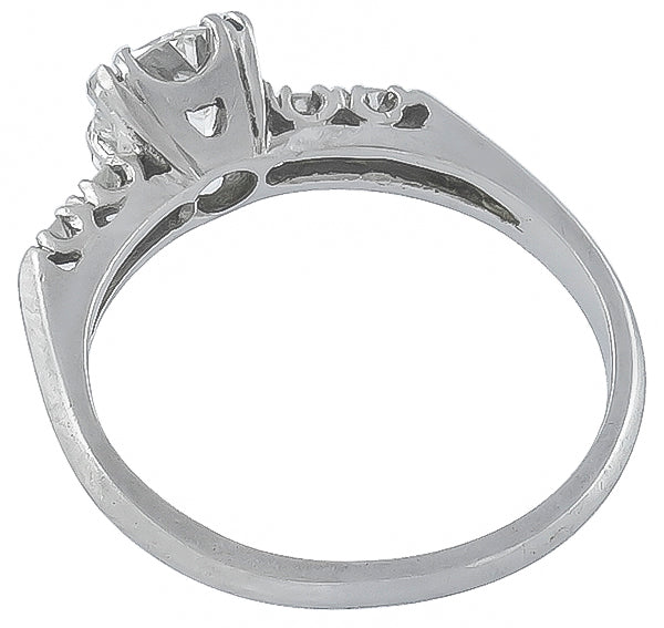 Antique 0.72ct Diamond Engagement Ring