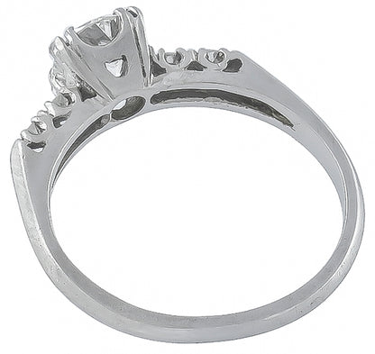 Antique 0.72ct Diamond Engagement Ring