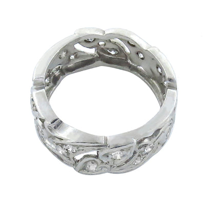 Antique 0.75ct Diamond Wedding Band