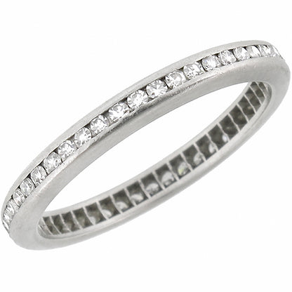 Antique 0.80ct Diamond Eternity Wedding Band