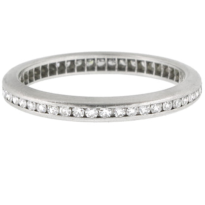 Antique 0.80ct Diamond Eternity Wedding Band