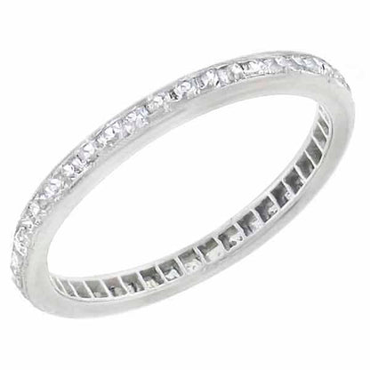 Antique 1.00ct Diamond Eternity Wedding Band