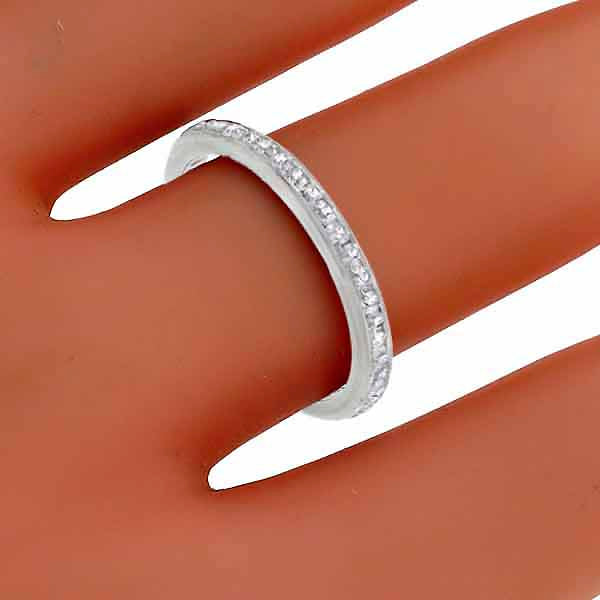 Antique 1.00ct Diamond Eternity Wedding Band
