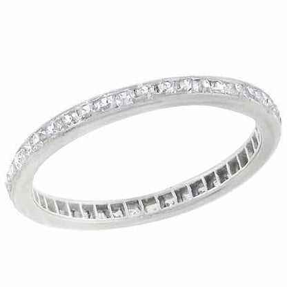 Antique 1.00ct Diamond Eternity Wedding Band