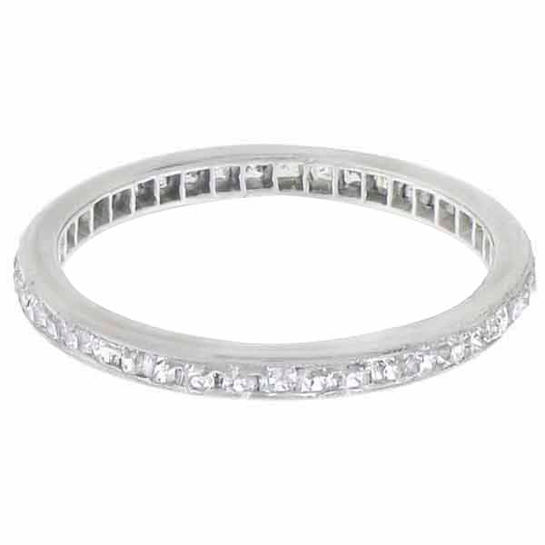 Antique 1.00ct Diamond Eternity Wedding Band