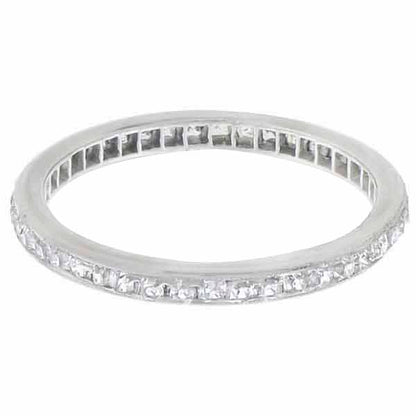 Antique 1.00ct Diamond Eternity Wedding Band