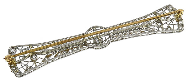 Antique 1.00ct Diamond Pin