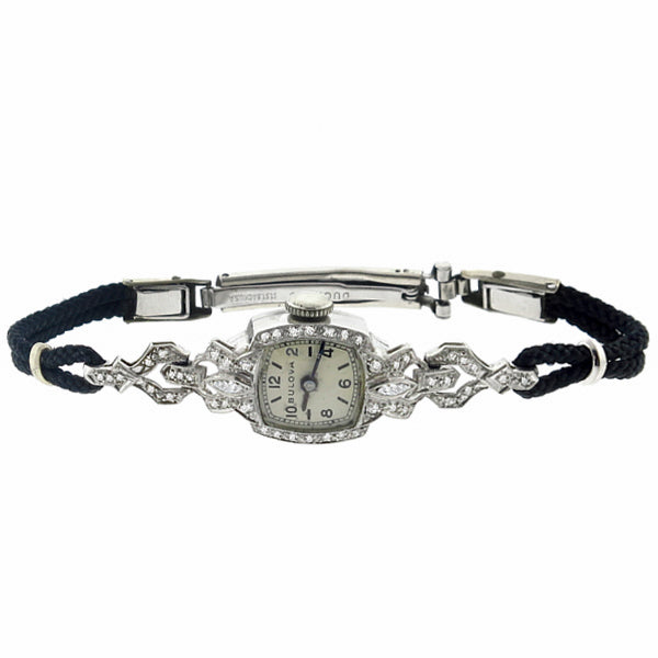 Antique 1.00ct Diamond Watch By Bulova