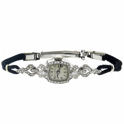 Antique 1.00ct Diamond Watch By Bulova