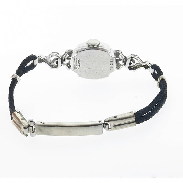 Antique 1.00ct Diamond Watch By Bulova