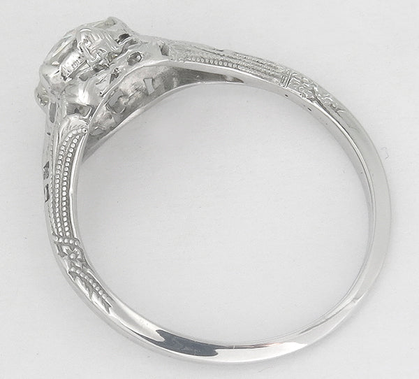 Antique 1.04ct Diamond Engagement Ring