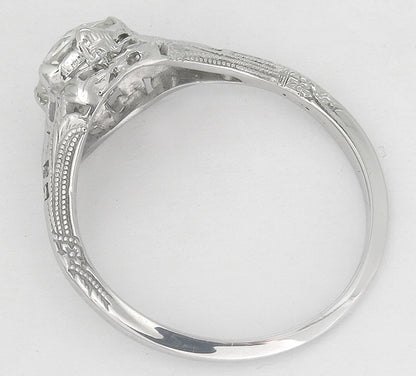 Antique 1.04ct Diamond Engagement Ring
