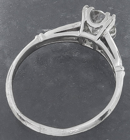 Antique 1.06ct Diamond Engagement Ring