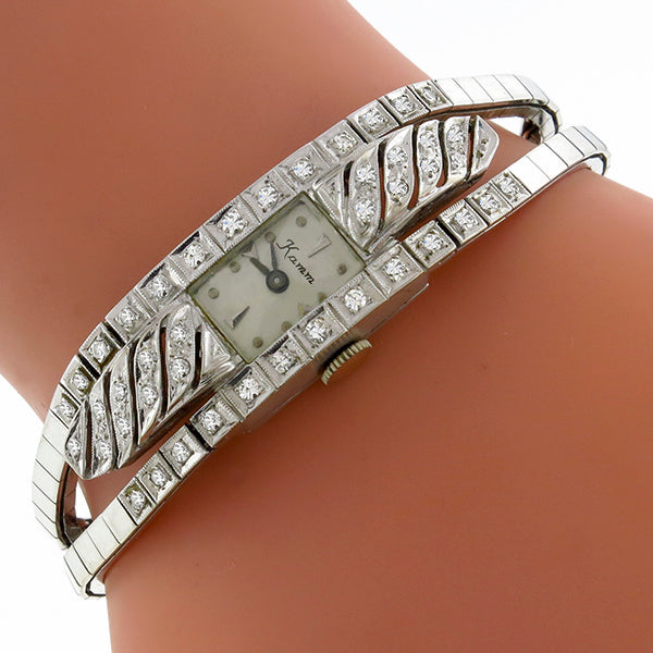 Antique 1.60ct Diamond Watch