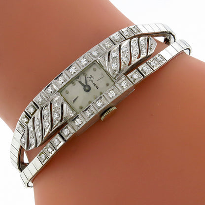 Antique 1.60ct Diamond Watch