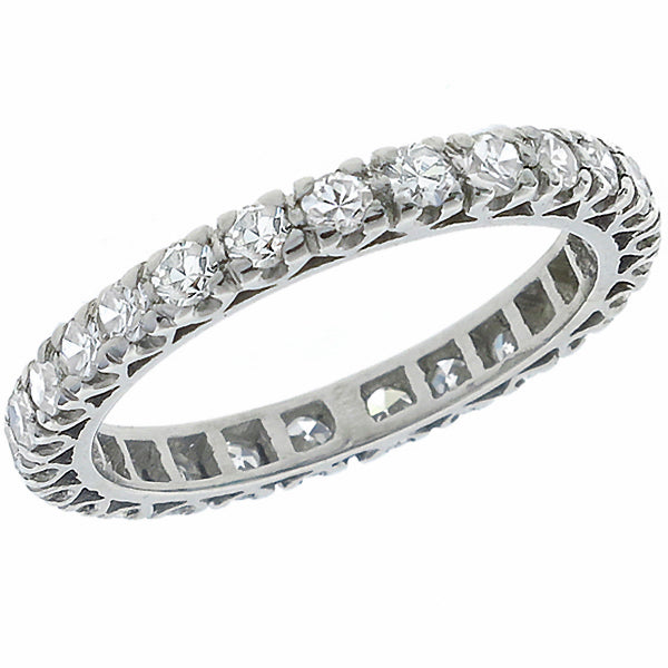 Antique 1.75ct Diamond Eternity Wedding Band