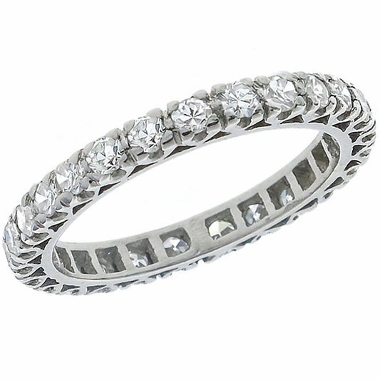 Antique 1.75ct Diamond Eternity Wedding Band