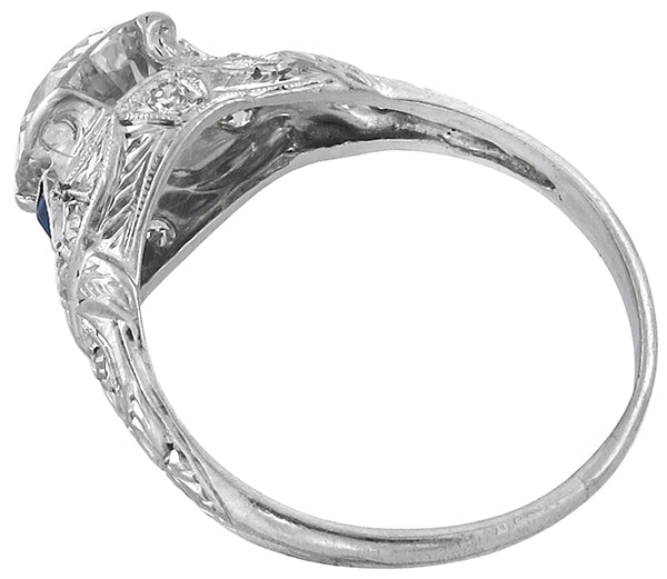 Antique 2.02ct Diamond Engagement Ring