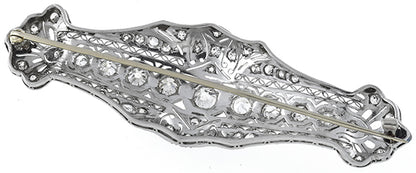 Antique 2.45ct Diamond Pin