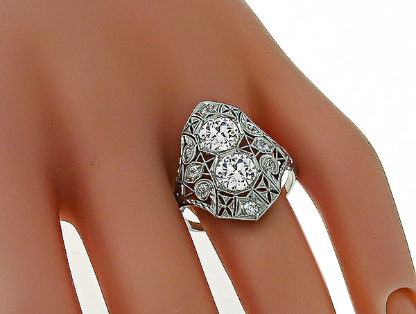 Antique 2.50ct Diamond Ring