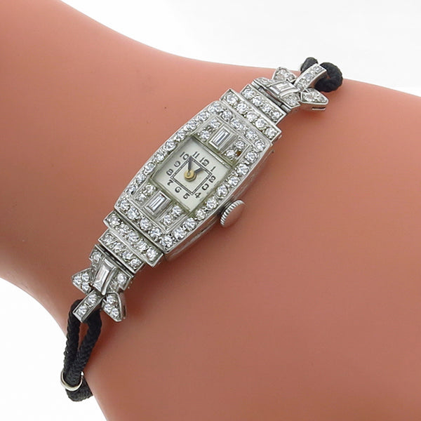 Antique 2.50ct Diamond Watch