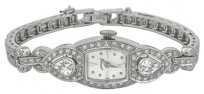 Antique 3.00ct Diamond Hamilton Watch