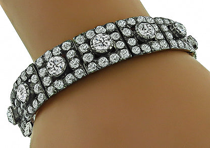 Antique 31.00ct Diamond Bracelet