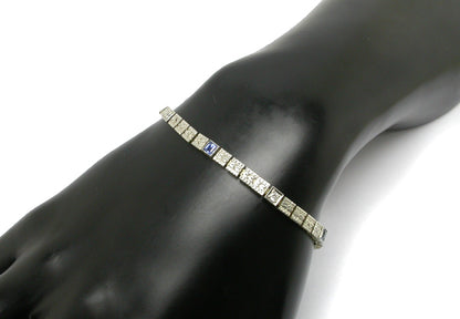 Antique Diamond 14k Two-tone Gold Bracelet