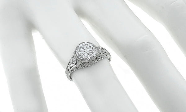 Antique   Diamond Engagement Ring