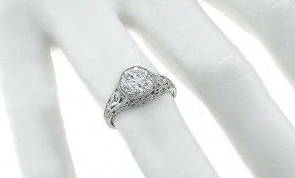 Antique   Diamond Engagement Ring