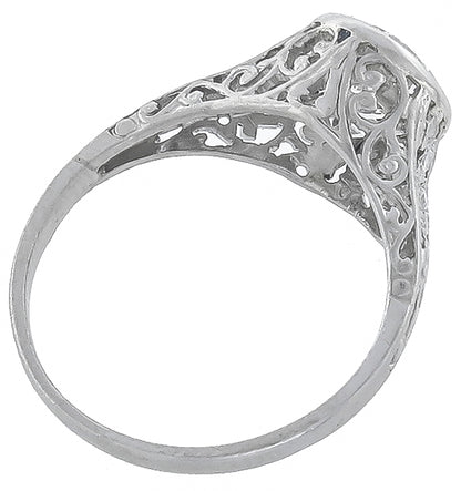 Antique   Diamond Engagement Ring