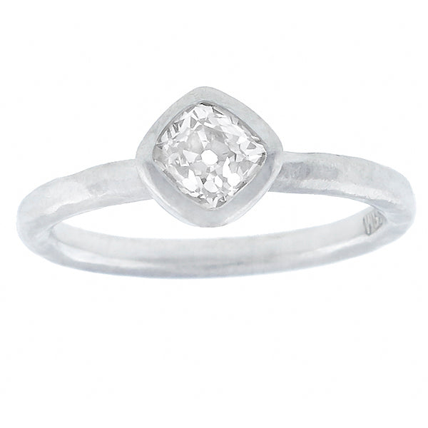 Antique Estate 0.45ct Diamond Engagement Ring