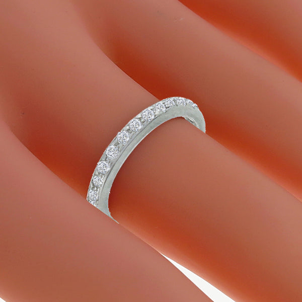 Antique Estate 1.25ct Diamond Eternity  Wedding Band