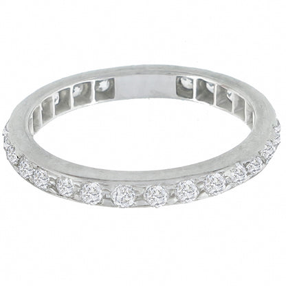 Antique Estate 1.25ct Diamond Eternity  Wedding Band