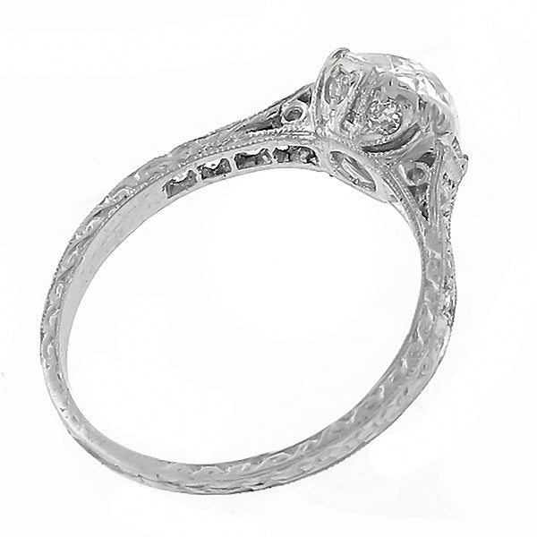 Antique GIA 1.79ct Diamond Engagement Ring