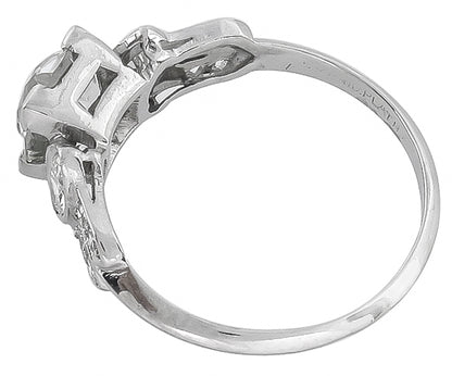 Antique GIA Certified 1.60ct Diamond Engagement Ring