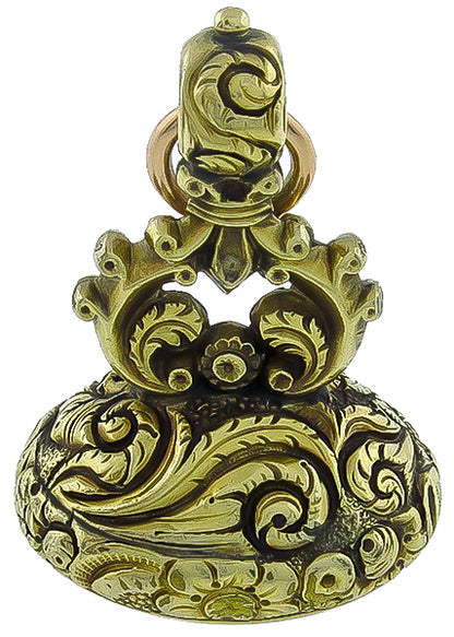 Antique Gold Fob